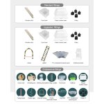 Extra Large Bird Cage Manufacturer - OKKPETS Wholesale Folding Wire Spray Painted