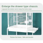 Extra Large Bird Cage Manufacturer - OKKPETS Wholesale Folding Wire Spray Painted