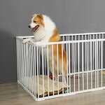 Indoor Dog Play Pen Manufacturer - Large Metal Iron Portable Folding Kennel