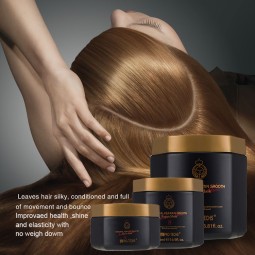 Repair Hair Mask Manufacturer - Private Label Black Gold Caviar Anti-Aging