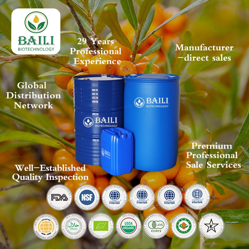 Sea Buckthorn Oil Manufacturer - For Cosmetics Using From China