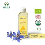 Borage Oil Manufacturer - 100% Pure Organic Cold Pressed Carrier Oil for Cosmetics