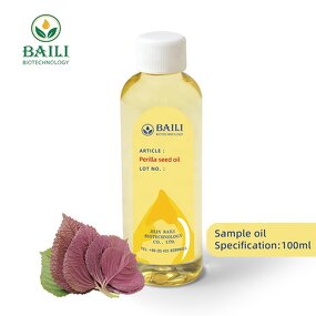 Perilla Seed Oil Manufacturer - Food Grade ALA 60% Plant-Based Oil