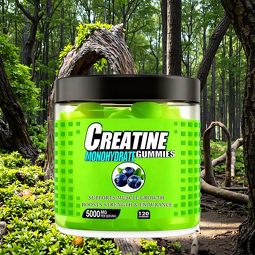Creatine Monohydrate Gummies Manufacturer - High Quality OEM 120 Pcs/Bottle Private Label