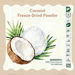Brown Sugar Powder Supplier - Coconut Blossom Sugar Preservative-Free Creamy