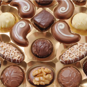 Solid Chocolate Manufacturer - Unsweetened Milk Flavored Cartoon Pattern