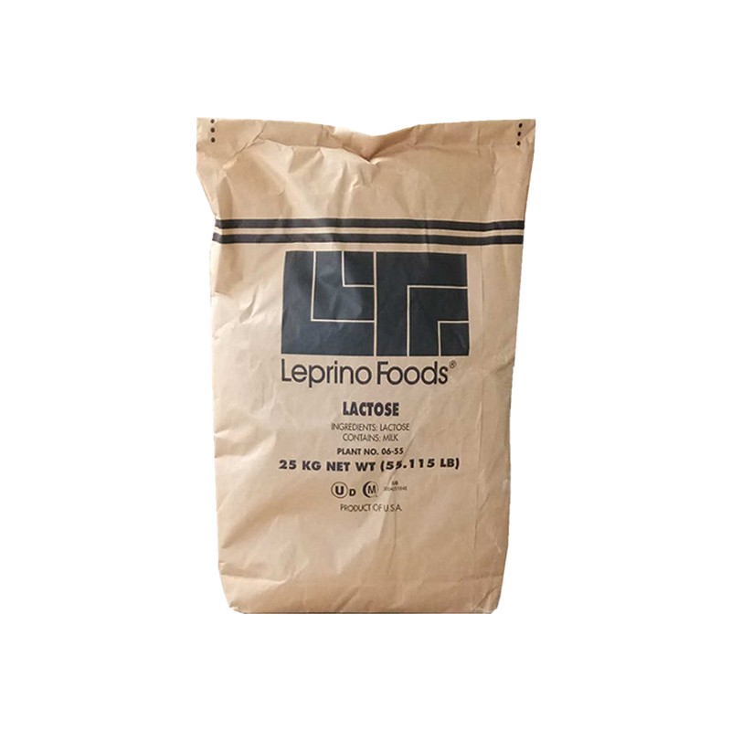 Food Ingredient Sweetener 25kg Lactose CAS 63-42-3 Pure Organic Price Lactose Powder