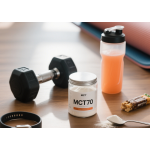 Organic Coconut MCT Powder Manufacturer - Factory Supply 70% Pure Food Grade HPLC