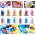 Mica Powder Set Factory - 54 Colors Natural Cosmetic Grade DIY Glitter