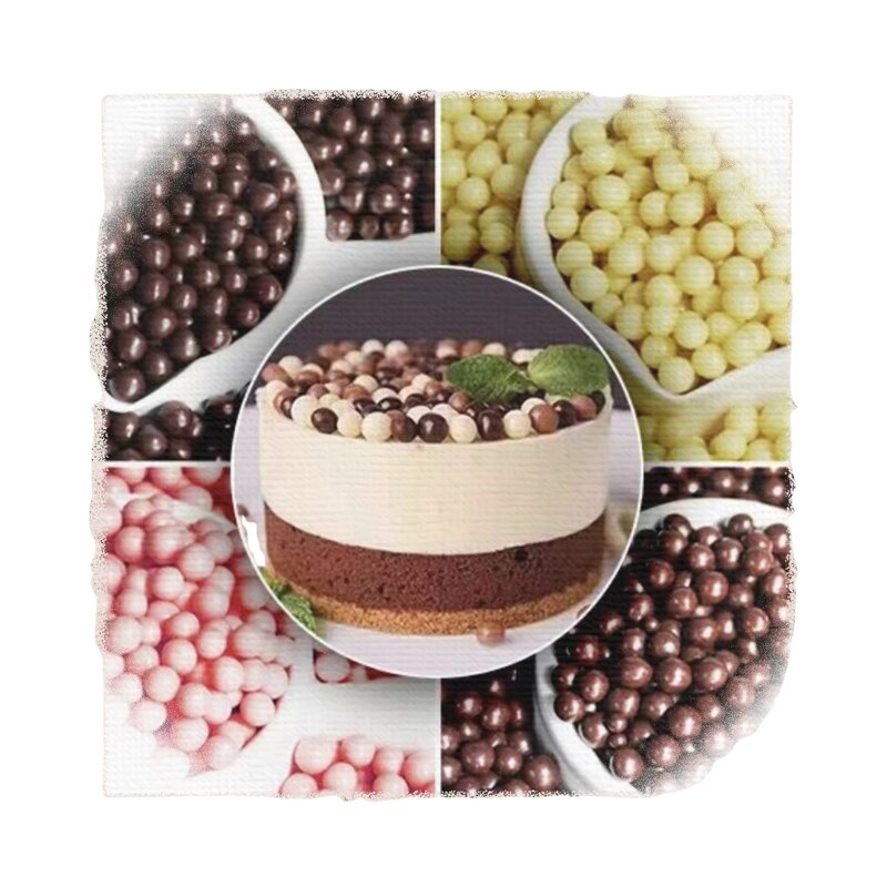 Christmas Chocolate Balls Factory - Edible Ornament Bulk Wholesale for Cakes