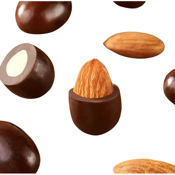 Sugar Coated Chocolate Almond Factory - Hot Sale Wholesale Dark Chocolate Ball