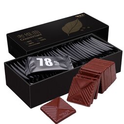 Dark Chocolate Gift Box Factory - 78% Rich Silky Pure Wholesale