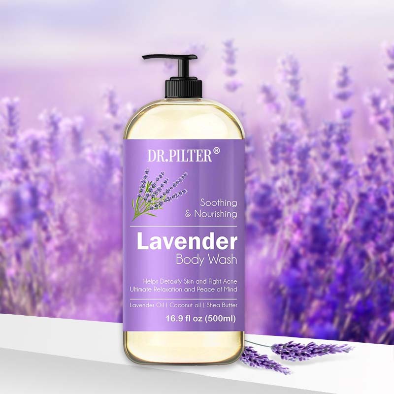 Body Wash Manufacturer - OEM Private Label Citric Acid Soothing Lavender