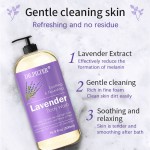 Body Wash Manufacturer - OEM Private Label Citric Acid Soothing Lavender