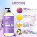 Body Wash Manufacturer - OEM Private Label Citric Acid Soothing Lavender