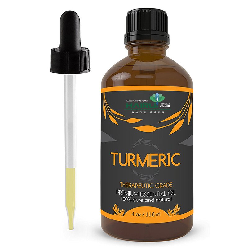 Turmeric Essential Oil Manufacturer - 1000ml Pure Natural Factory Price for Cooking Aromatherapy