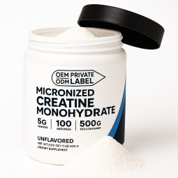 Creatine Monohydrate Powder Manufacturer - OEM Private Customization Sports Supplement
