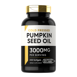 Pumpkin Seed Oil Softgels Supplier - Wholesale Vegan Cold Pressed with Saw Palmetto