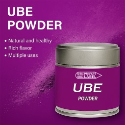 UBE Powder Manufacturer - Private Label Superfood Organic 50g Tin Can