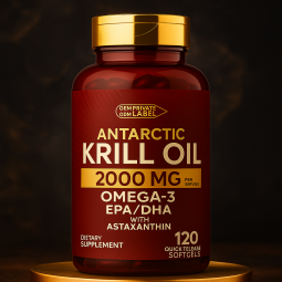 Krill Oil Softgels Manufacturer - High Quality Omega-3 EPA DHA Astaxanthin