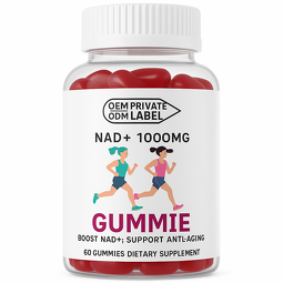 NAD+ Gummies Supplier - OEM Custom 1000mg NAD+ Supplement Sugar Free