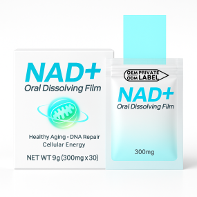 Oral Dissolving Film Factory - Hot Sale OEM NAD Coenzyme Q10 Anti-Aging