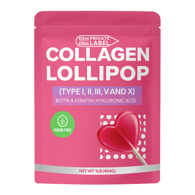 Collagen Lollipop Manufacturer - OEM/ODM Collagen Hydrolyzed Peptides Complex