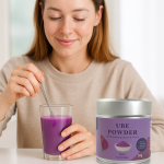 Purple Yam Powder Supplier - OEM Custom 50g Tin Can High Quality