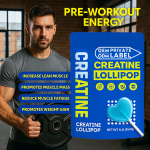 Creatine Monohydrate Lollipops Factory - Hot Sale Muscle Growth Energy Boost