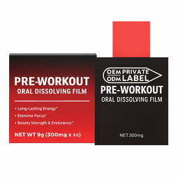 Oral Dissolving Film Supplier - Hot Sale Private Label Pre Workout Fast Recovery