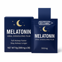 Oral Dissolving Film Supplier - Hot Sale Food Grade Melatonin Sleep Support