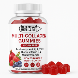 Collagen Gummies Factory - OEM Bio Health Beauty L-Glutathione Biotin