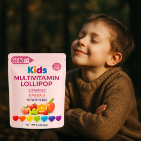 Kid Multivitamin Lollipop Factory - OEM/ODM Fruit Flavored Hard Candy