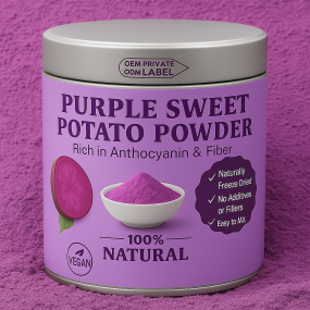 UBE Powder Supplier - OEM Private Supply Organic Instant Powder