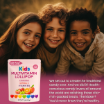 Vitamin Lollipop Manufacturer - Hot Sale OEM Dietary Supplement for Kids