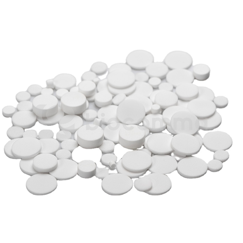 Biocomma OEM ODM Lab Consumable  Thickness 2.5 mm Pore Size 20 Micron UHMW-PE  Hydrophobic  Frits
