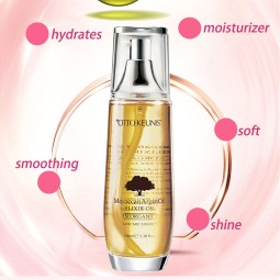 Silky Leave-in Hair Oil Manufacturer - OEM ODM Smooth Frizzy Bright Shine Heat Protect
