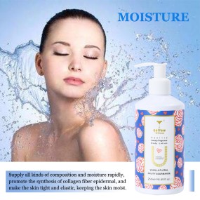 Body Lotion Manufacturer - Vanilla Daily Moisturizing OEM Organic Vitamin C Skin Whitening Care
