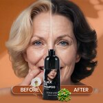 Black Color Shampoo Manufacturer - Custom Logo 3 in 1 Quick Coloring 100% Gray Coverage 60 Days
