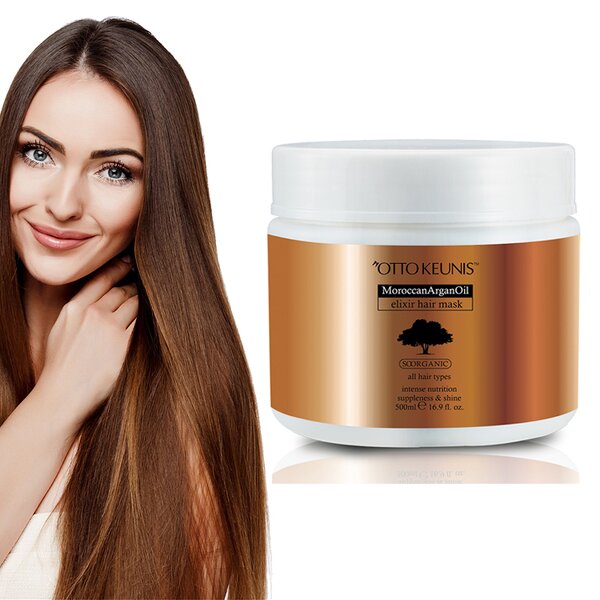 Argan Repair Hair Mask Manufacturer - 500ml Customization Detangling Repairing Damage