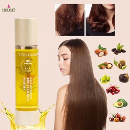 Silky Hair Care Oil Manufacturer - Organic Natural Formula Serum for Frizzy Tangled Home Use