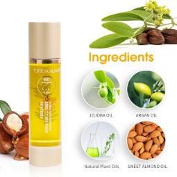 Hair Serum Manufacturer - Private Label Max Repair Argan Almond Oil 100ml for Extensions