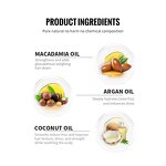 Coconut Oil Curl Cream Manufacturer - Avocado Macadamia Argan Oil 250ml for All Hair Natural