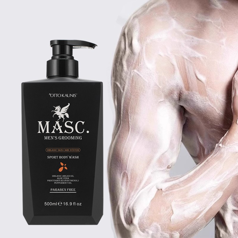 Mens Shower Gel Manufacturer - Natural Skin Cleaning Sport Body Wash Private Label