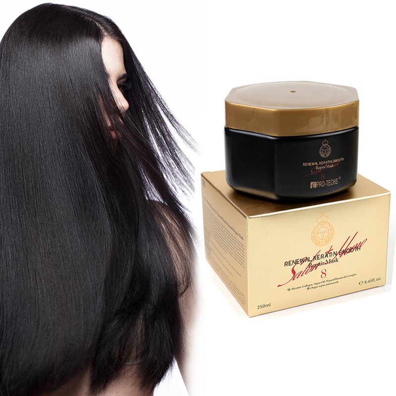 Keratin Repair Hair Mask Manufacturer - Salon Professional Customized Strengthens Shine