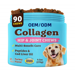 Multi Collagen Chews Supplier - OEM/ODM for Dogs Hip Joint Cartilage Skin