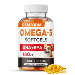 Omega 3 Fish Oil Capsules Factory - OEM/ODM EPA DHA for Dogs Joint Brain Heart