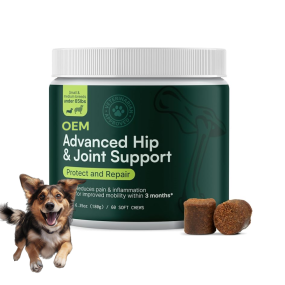 Dog Joint Health Chews Factory - OEM Natural Supplement with MSM for Mobility