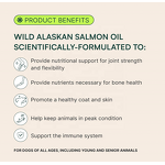 Salmon Oil for Dogs with Pump Factory - OEM Wild Salmon Omega 3 Joint Coat