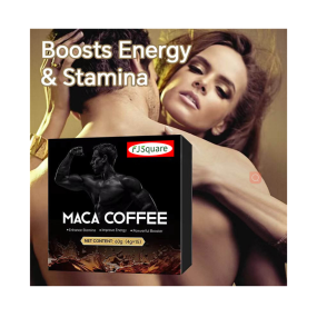 Man X Power Coffee Factory - Private Label Herbal Organic Instant Maca Black Coffee